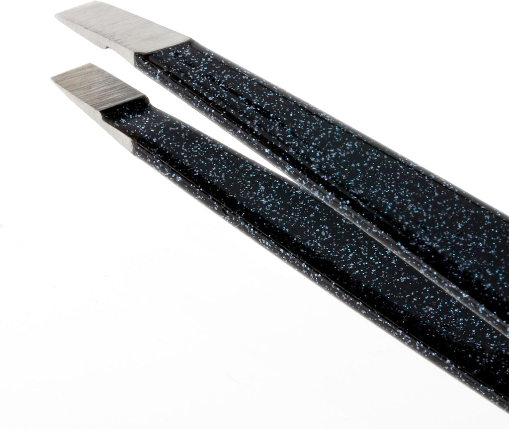 Tweezerman Slant Tweezer – Tweezerman Tweezers for Eyebrows Dusted Onyx