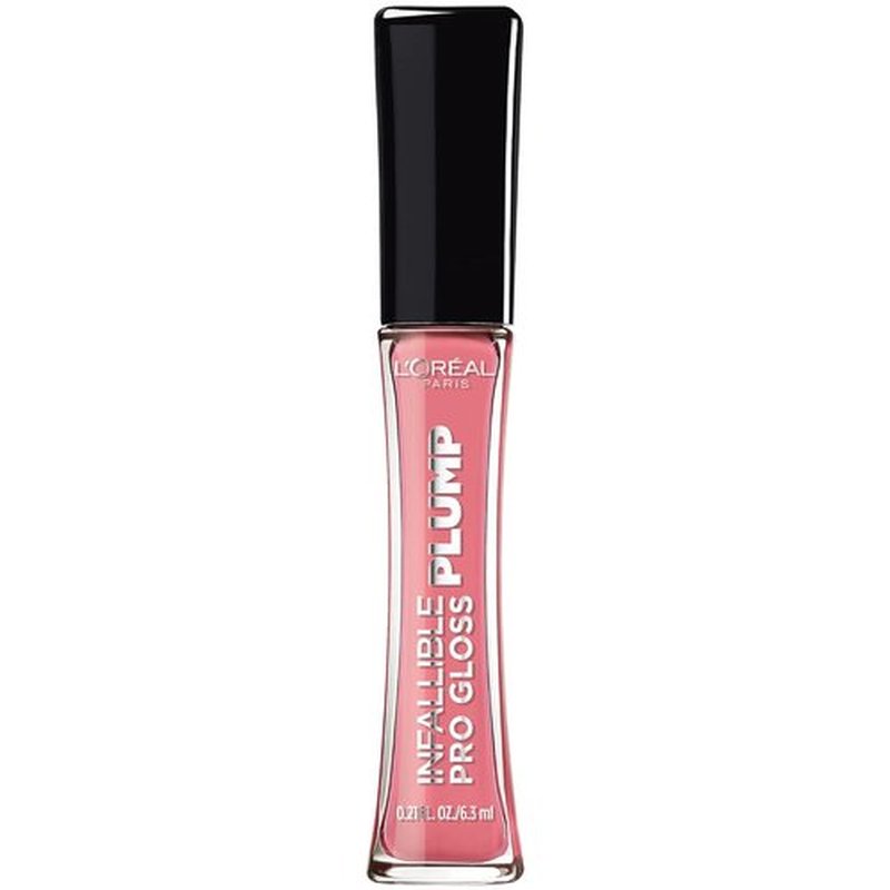 L'Oreal Paris Infallible Pro Gloss - Plump Lip Gloss with Hyaluronic Acid for Fuller Lips | Blossom, 0.21 fl. oz.