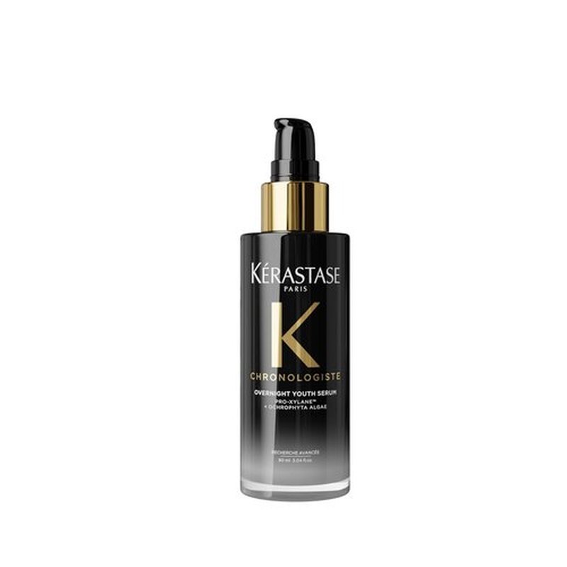 Kérastase Chronologiste Overnight Youth Serum - Anti-Aging Leave-In Treatment for Weakened Hair