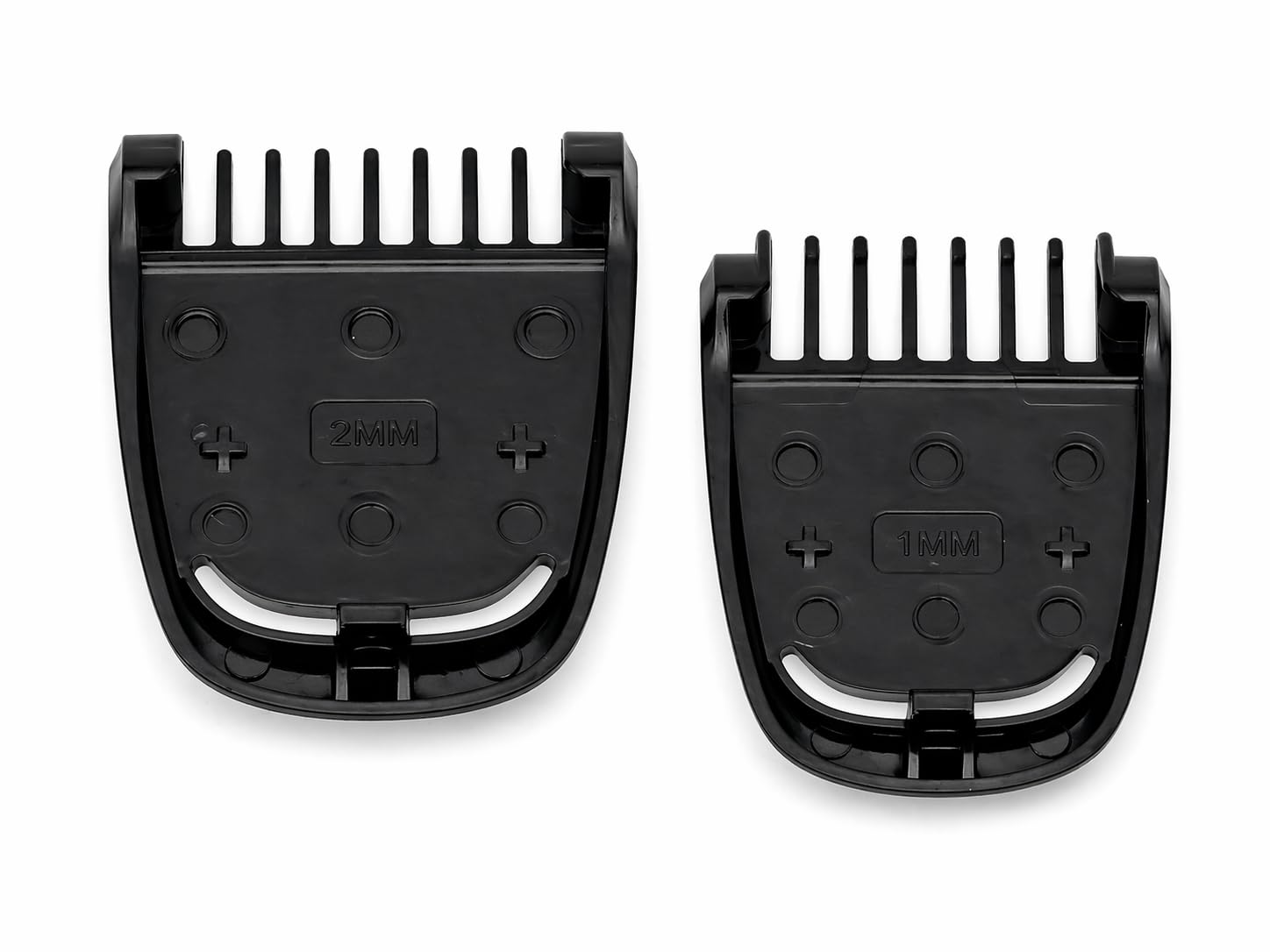Trimmer 1mm and 2mm Replacement Stubble Comb Guard Set for Philips Norelco