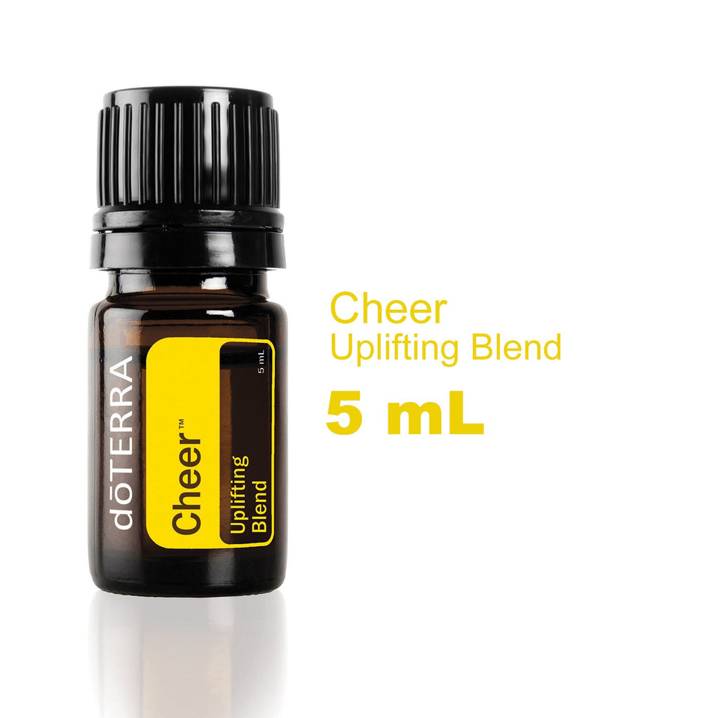 doTERRA Cheer Essential Oil Uplifting Blend - 5 mL, Promotes Optimism and Happiness, Counteracts Negative Emotions