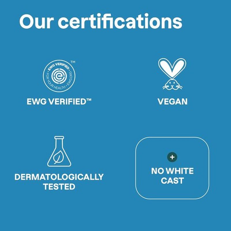 ATTITUDE Mineral Sunscreen | EWG Verified SPF 30 for Baby & Kids - Broad Spectrum UVA/UVB, Unscented, 5.2 Oz