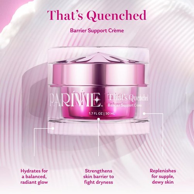Parivie That’s Quenched Barrier Support Crème – Hydrating Moisturizer with inPHinite Youth Technology – Helps strengthen Skin Barrier, Hydrates and Replenishes Moisture – 1.7 fl oz