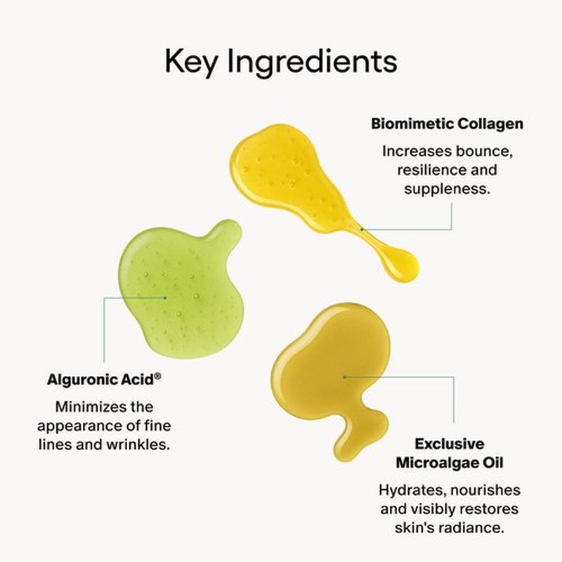 Algenist GENIUS Liquid Collagen Foaming Facial Cleanser - Hydrating Face Wash & Makeup Remover with Alguronic Acid and Microalgae Oil to Nourish & Restore Skin's Radiance (5 oz)