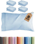 King Pillow Cases by Ultra Soft | Hotel Quality, Wrinkle-Free, Stain Resistant - 8 Piece Set in Light Blue
