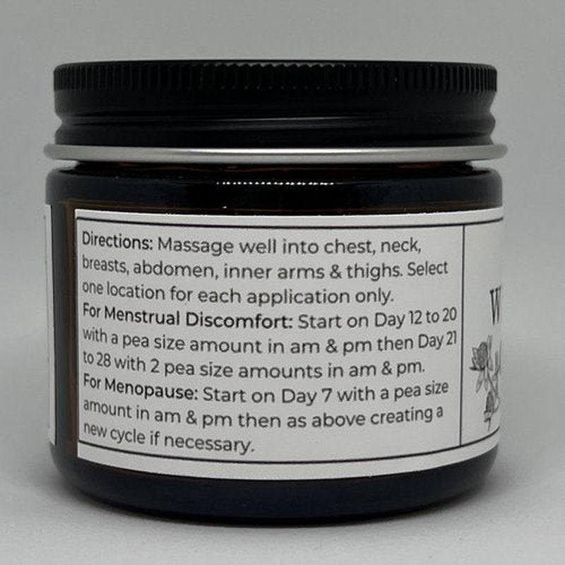 Faith and Grace Organics Wild Yam Cream for Women, Organic Hormone Balancing, PMS, Menopause & Perimenopause- 2 oz