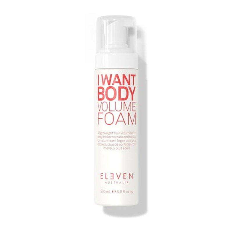 ELEVEN AUSTRALIA I Want Body Volume Foam - Lightweight Hair Mousse for Volume & Texture - 6.8 fl oz
