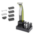 Guide Guards with Stand by [Brand Name] - Premium Skin & Body Combs Replacement for O Blade QP Series (6PC + Stand)