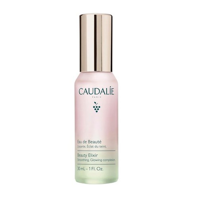 Caudalie Beauty Elixir Face Mist - Pore Tightening Toner That Reduces Dullness & Sets Makeup