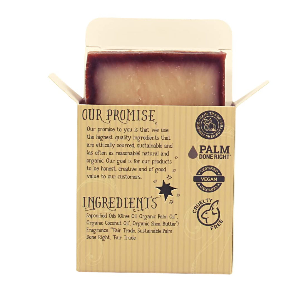 Varina Natural Sandalwood Vanilla Bar Soap - Gentle Cleansing for Sensitive Skin, Floral - 3 Pack