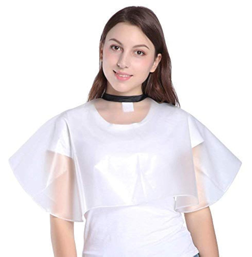 PERFEHAIR Short Salon Hair Shampoo Cape, Waterproof Capes for Cutting Styling Coloring Beauty Makeup