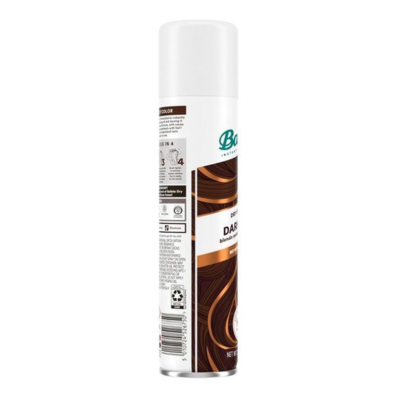 Batiste Dark Dry Shampoo - Waterless Formula for Instant Freshness | 3.81oz, Set of 3