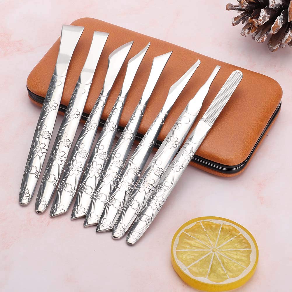 Watris Veiyi 8PCS Foot Shaver Pedicure Tool for Women Men Care Feet