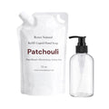 Roses Natural Liquid Hand Soap Starter Set – Plant-Based Moisturizing Hand Wash, Refillable Bottle + 32 oz Refill, Sulfate-Free Gentle Cleanser, Handmade in USA (Patchouli)