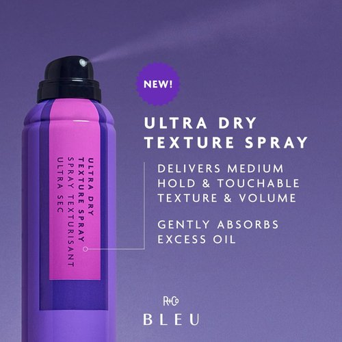 R+Co BLEU Ultra Dry Texture Spray - Achieve Effortless Volume & Texture | 5.2 oz