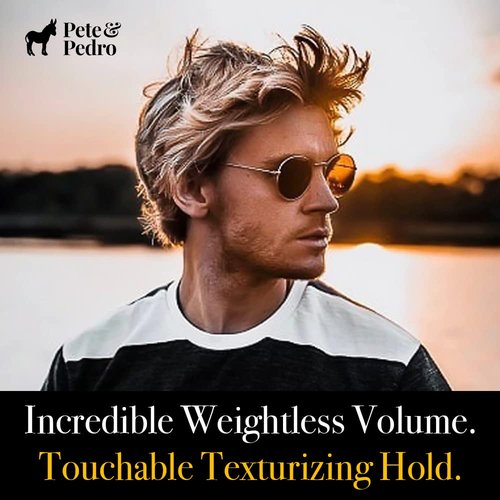 Pete & Pedro SALT - Natural Sea Salt Spray for Hair | Adds Volume, Texture & Light Hold | 2.0 oz.