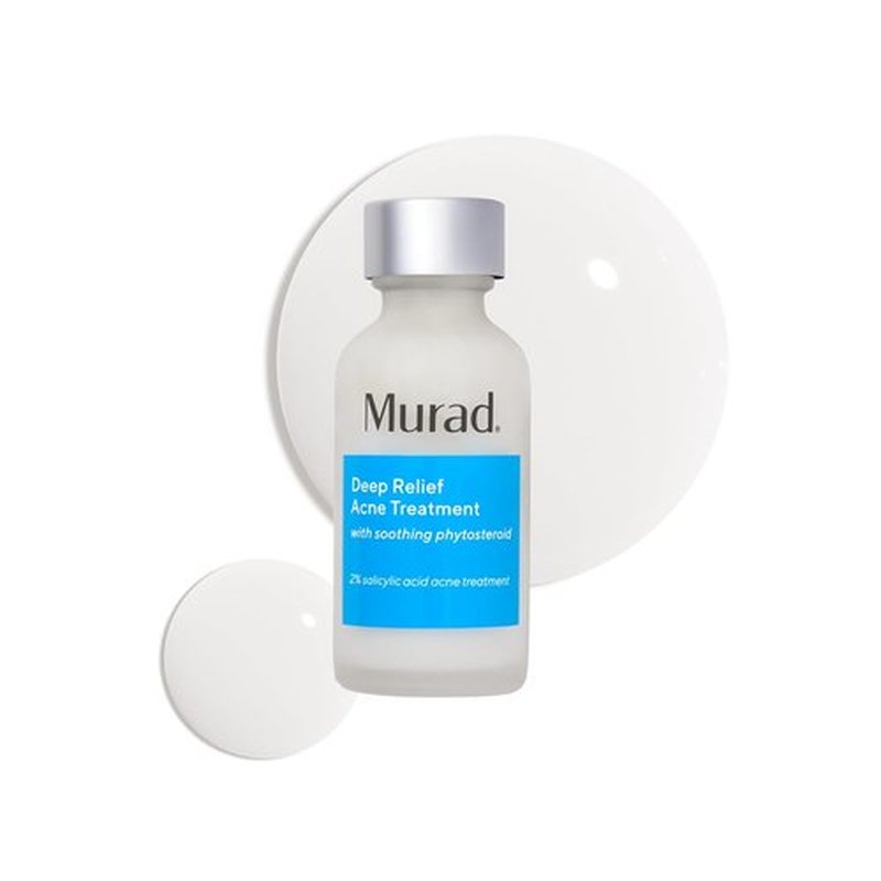 Murad Deep Relief Acne Spot Treatment - 2% Salicylic Acid for Hormonal Acne & Breakouts | 1 Fl Oz