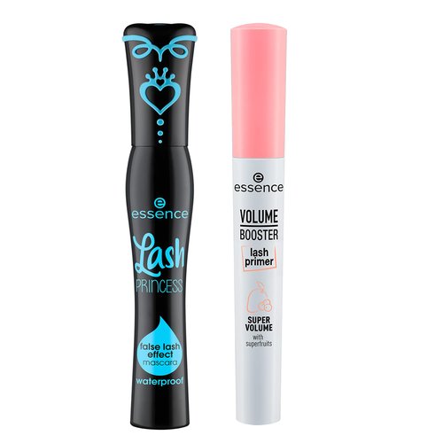 Lash Princess False Lash Waterproof Mascara & Volume Booster Lash Primer Mascara Bundle