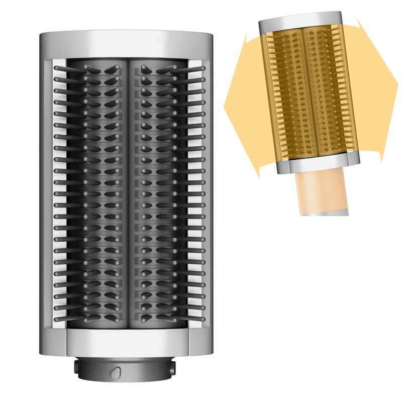 ZEPHBLOW Firm Smoothing Brush for Dyson Airwrap, Hair Stying Drying Comb for Frizee-Prone Hair to Smoothing and Straight, Replacement Attachment for Part No.971892-08