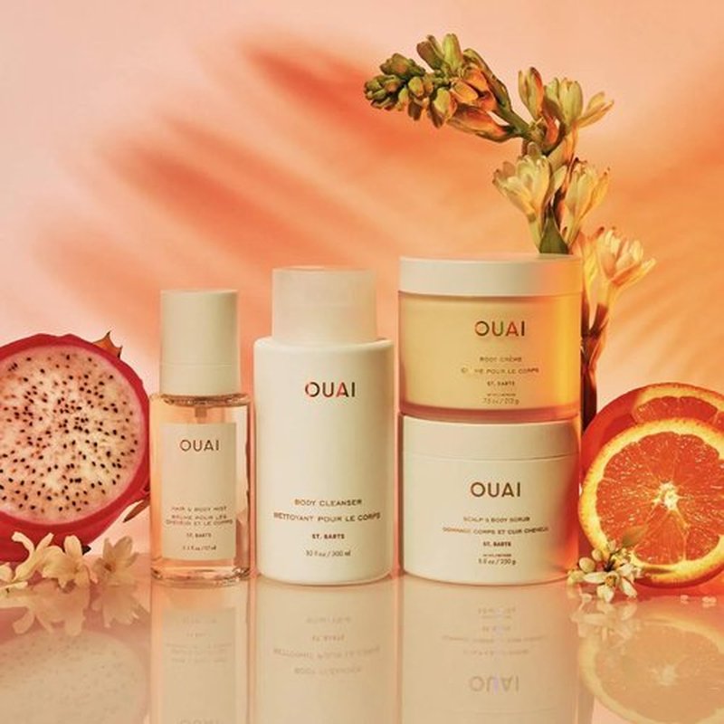 OUAI St. Barts Hair and Body Mist - Tropical Scented Hair Perfume & Body Spray - 3.3 Fl Oz