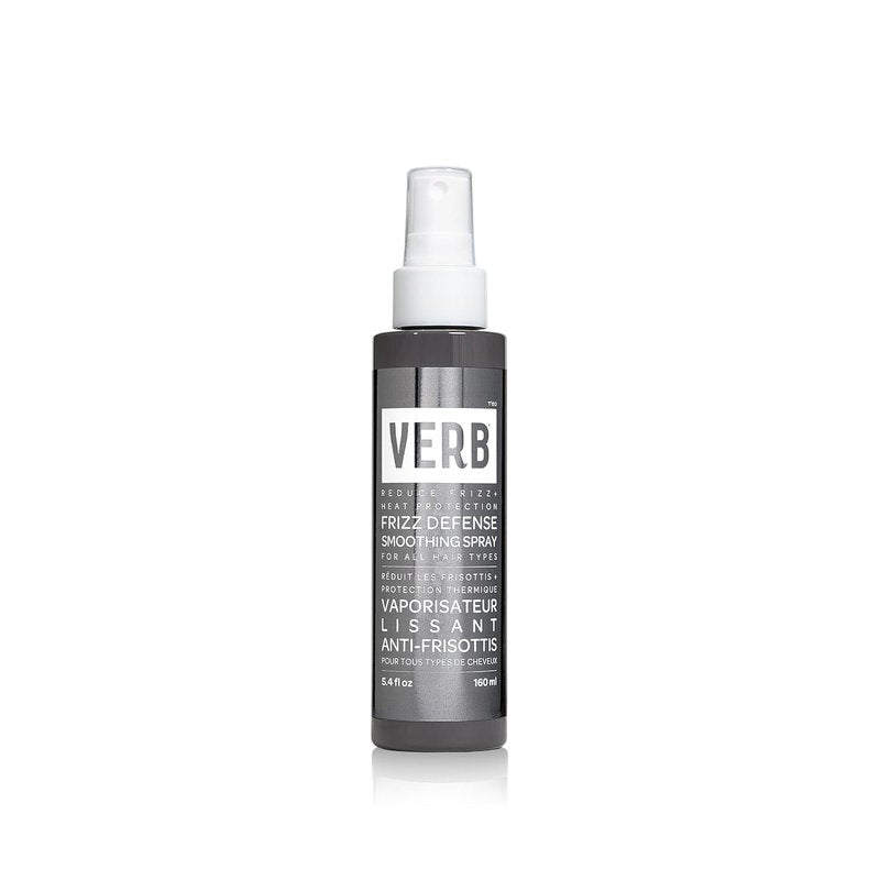 VERB Frizz Defense Smoothing Spray - Anti-Frizz Shield & Heat Protection for Sleek Blowouts - 8 oz