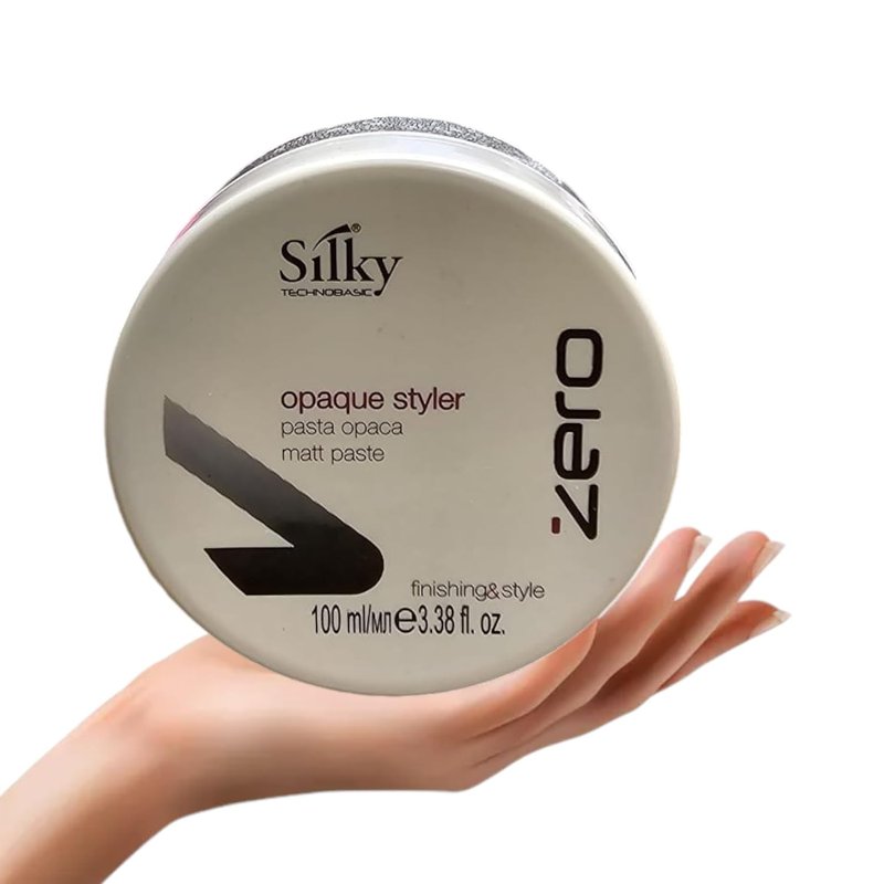 Zero Opaque Styler - Flexible Strong Hold Hair Wax for Wet & Dry Styling - 100ml Organic Formula