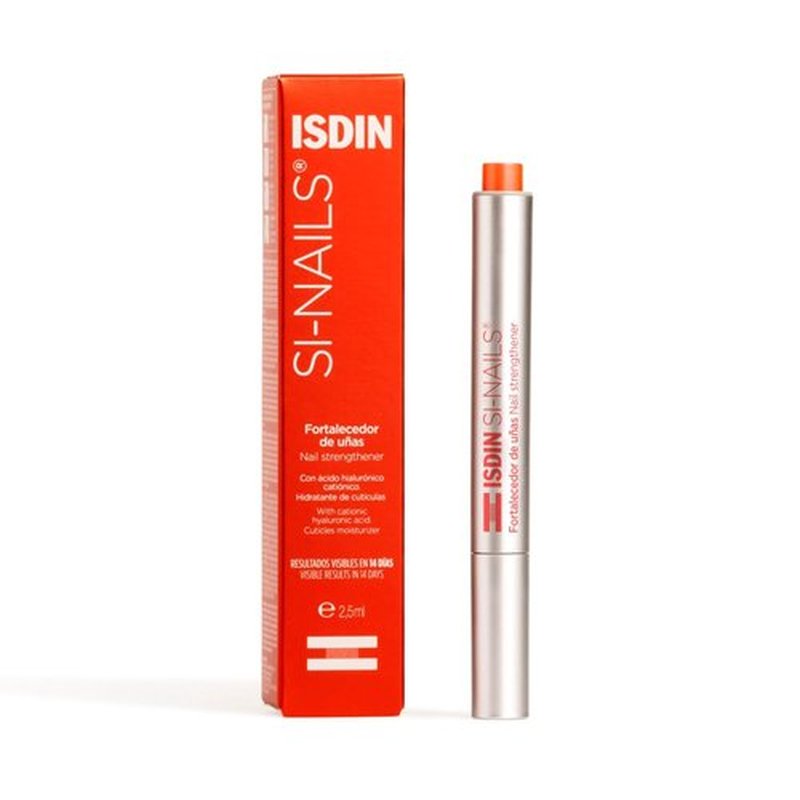 ISDIN Si-Nails - Nail Strengthening Serum with Cationic Hyaluronic Acid | Fast Absorbing 0.08 FL OZ