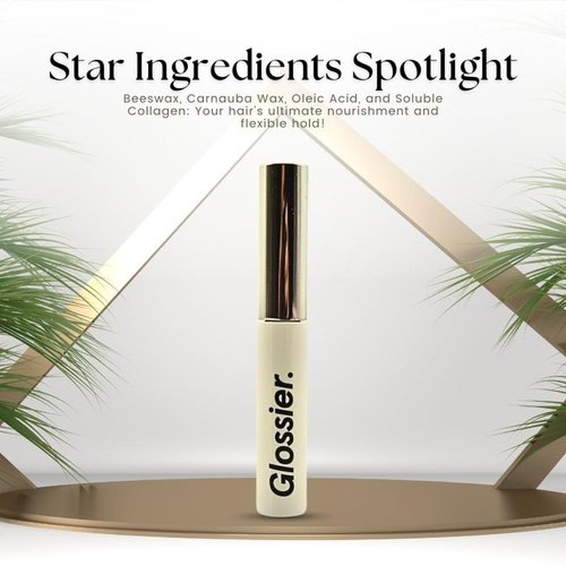 Glossier Boy Brow Volumizing Eyebrow Gel - Medium-Dark Brown for Fuller, Natural Brows