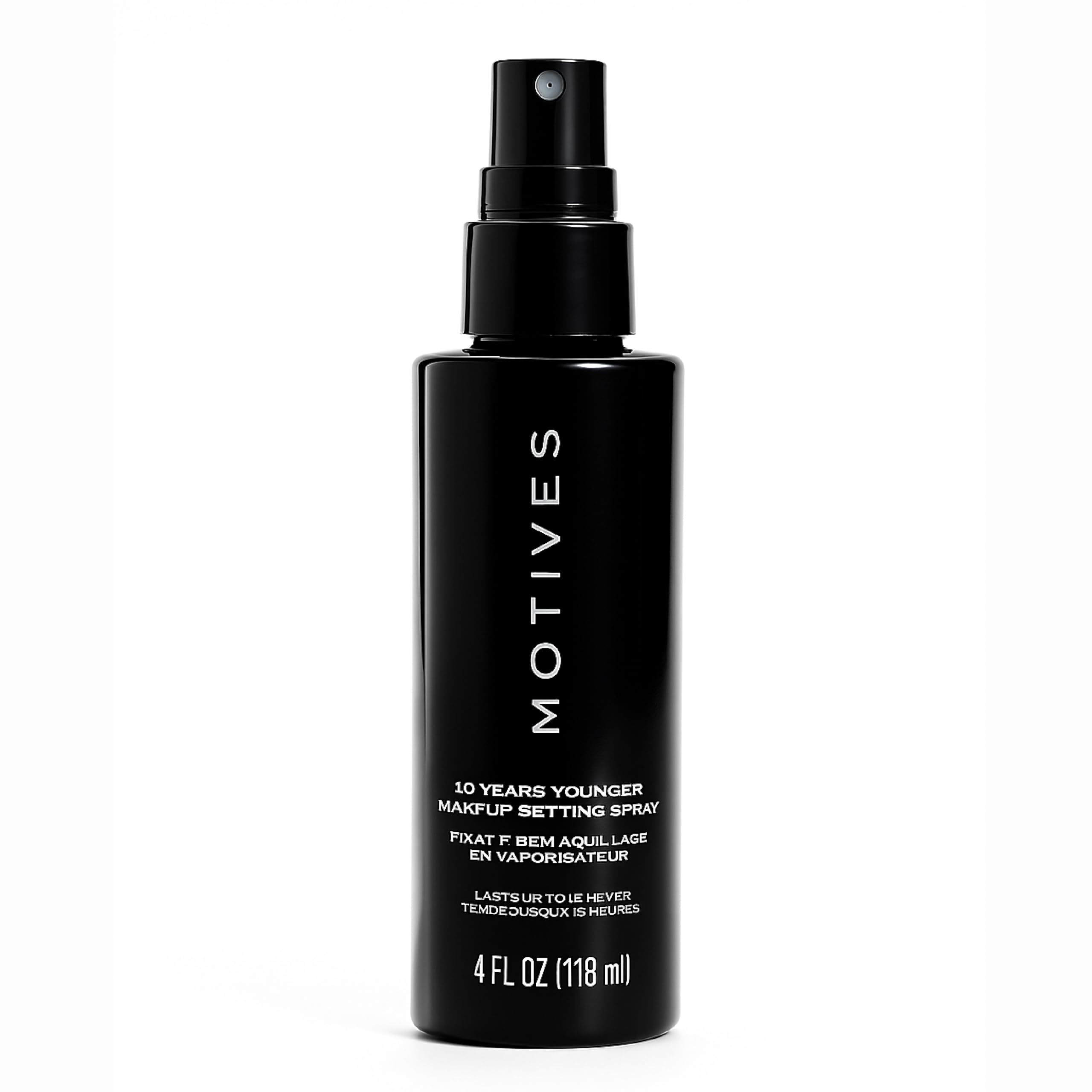 Motives 10 Years Younger Makeup Setting Spray - Long-Lasting Hold, Minimizes Slippage, Flawless Finish, Minimizes Pores, Lines, Wrinkles & Scars, Makeup Setting Spray, Oil-Free, 4 fl. oz