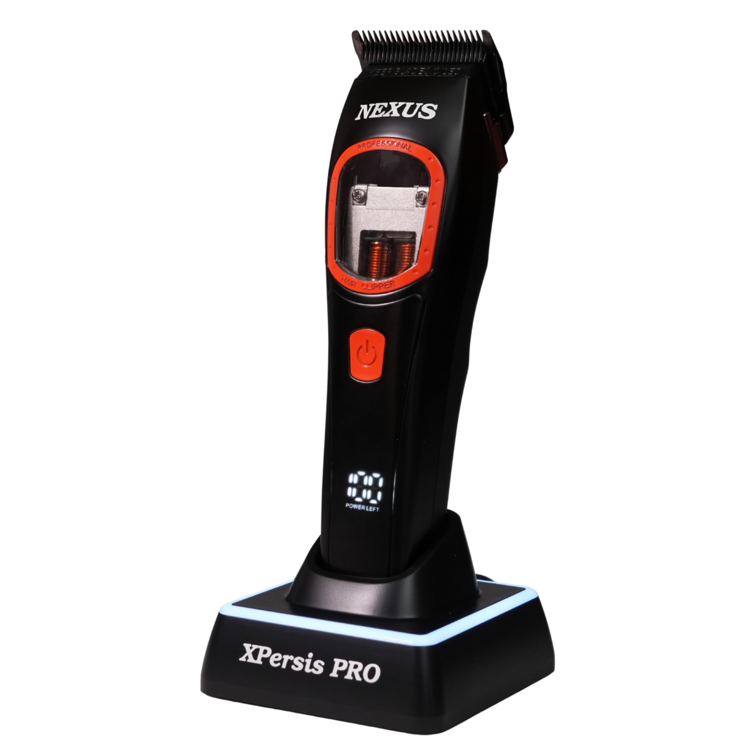 XPERSIS PRO Nexus Professional Barber Hair Clippers for Men Vector Motor Dual Coil 9000 RPM Low Vibration