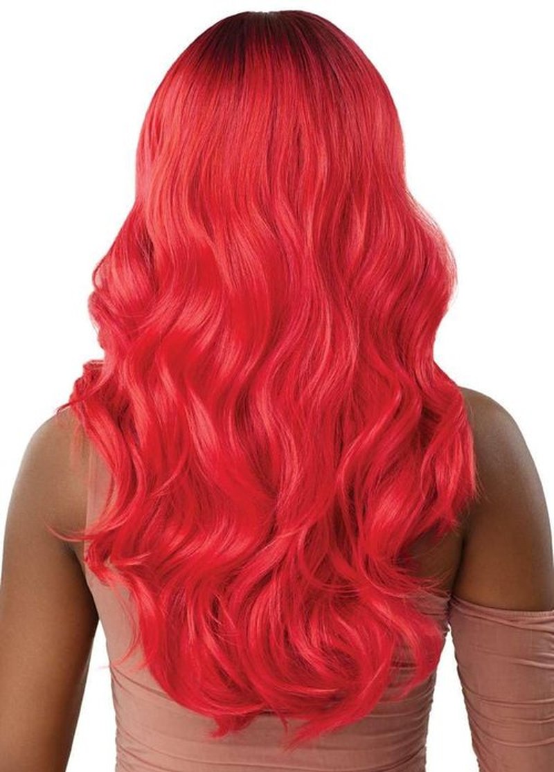 Outre Lace Front Wig - Perfect Hair Line 13X6 - Atlas (3DR4/CHESTNUT OMBRE)