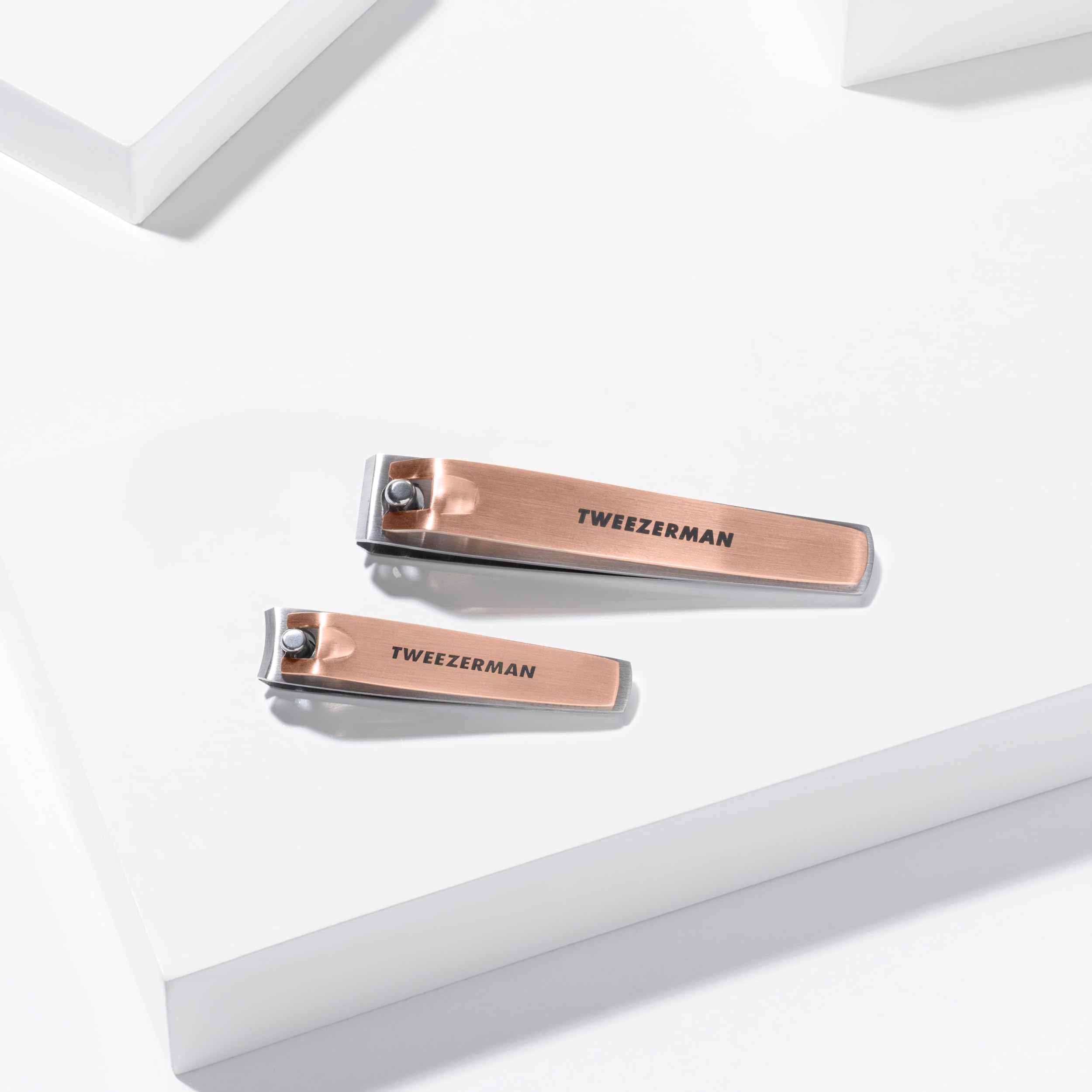 Tweezerman Combo Clipper Set Rose Gold