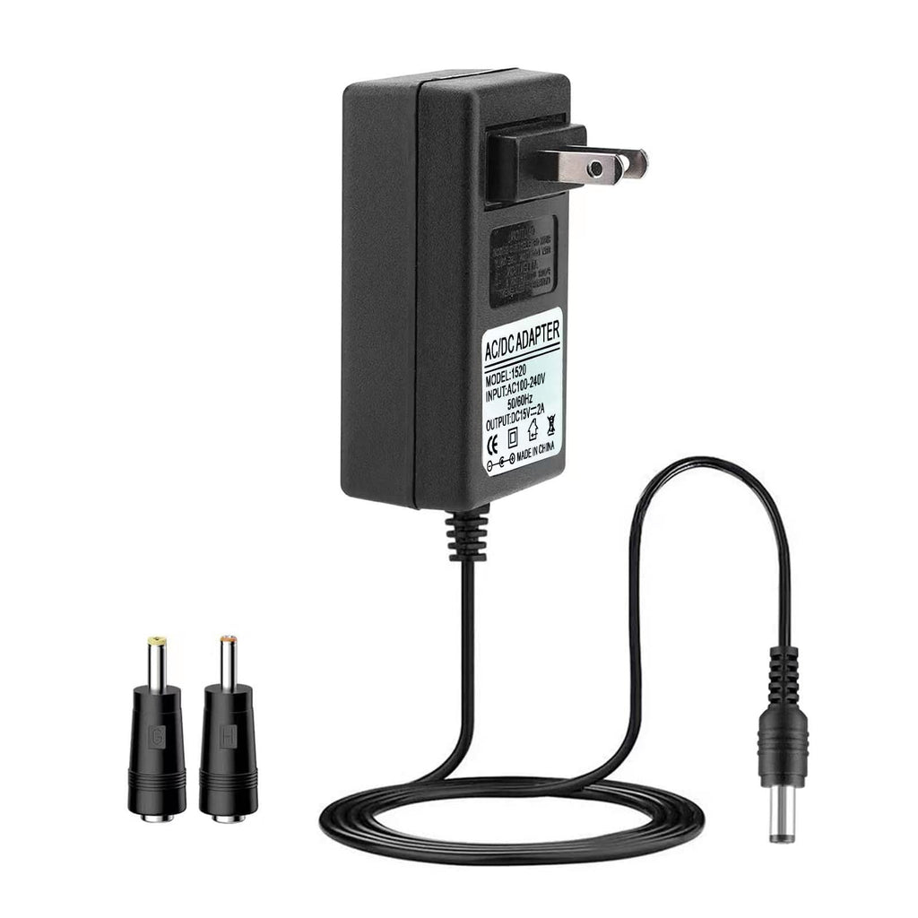 RCBCH Adapter 15V Power Supply Cord Massage Gun Charger for Theragun Prime, Theragun Mini Massage Gun Model BR-GUN-002, G4-MINI-RED-PKG-US [Theragun Mini/Theragun Prime] 2A Charging Cable