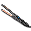 DSHOW 1/2" Flat Iron, Small Flat Iron Hair Straightener for Short Hair, Tourmaline Ceramic Mini Travel Hair Straightener with a Pouch, 6 Temperature, Dual Voltage (Black)