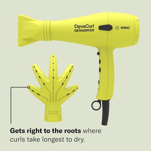 DevaCurl DevaDryer - Professional Hair Dryer for Curly Hair | Lightweight & Compact Design
