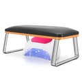 Big Arm Rest for Nails Tech, Sturdy Nail Arm Rest Manicure Hand Rest with Stainless Steel Legs