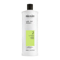Nioxin System 2 Hair Thickening Shampoo - Boost Density & Cleanse Natural Hair with Niacinamide & Biotin