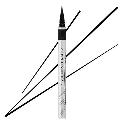 Physicians Formula Eye Booster Liquid Eyeliner - Waterproof Precision, Lash-Boosting Complex, Ultra Black, Sensitive Skin Approved, Cruelty-Free & Vegan
