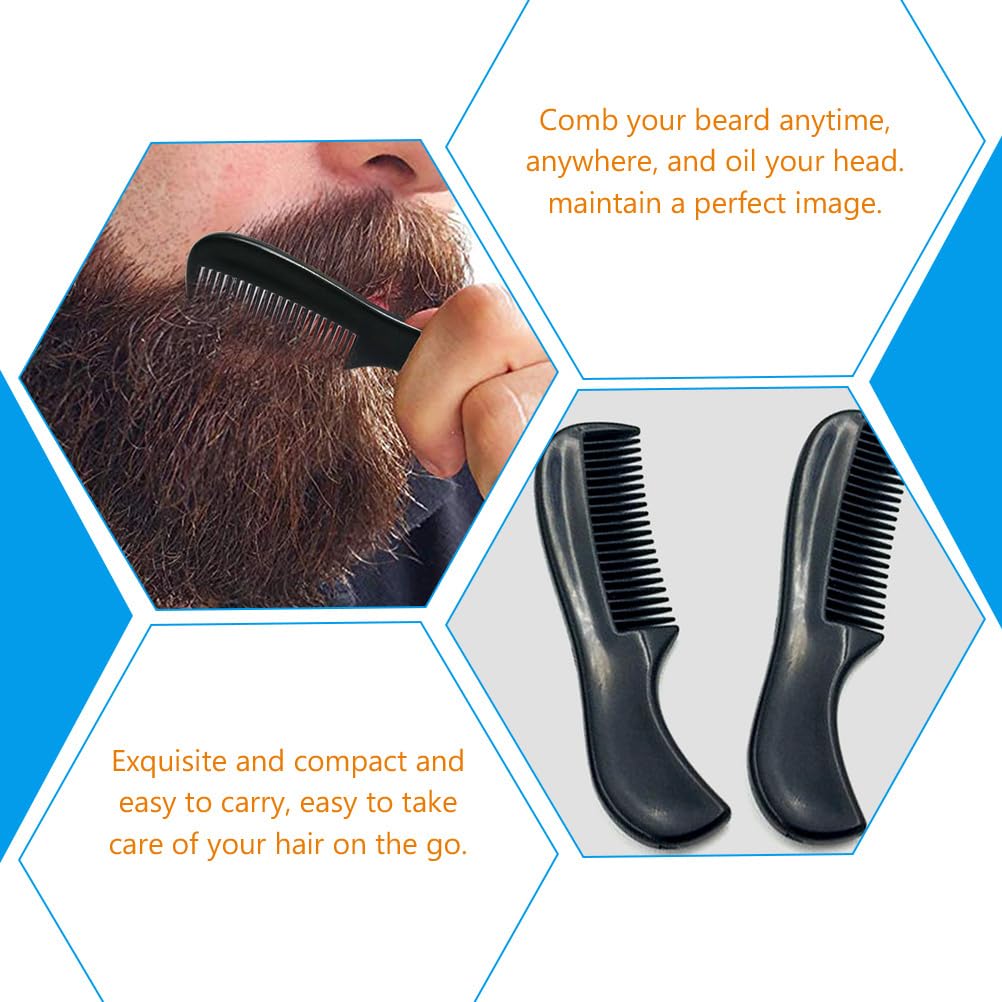 10pcs Mini Beard Comb Hair Comb for Men Beard s for Men Mini Mens Mustache Hairdressing Mens s for Hair Pocket Sized Plastic