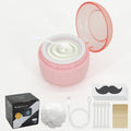 Nose Wax Kit for Men – 50g Nose & Ear Hair Removal Wax, USB Fast Heat, Smart Temp, 10 Sticks, Painless & Easy Grooming Kit with Full Accessories (Pink)