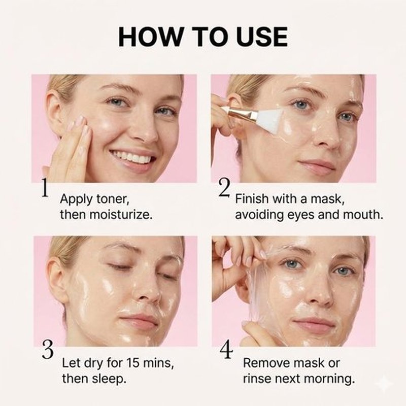 ELT Collagen Peel Off Face Mask Pack - Korean Wrapping Face Peel Mask - Hydrating & Firming Facial Mask with 5 Types of Collagen, 8 Peptides, Silicone Brush Included (60 ml / 2.02 fl.oz)