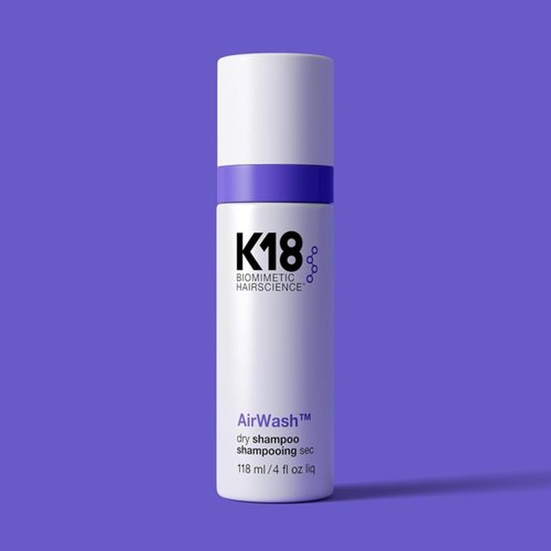 K18 AirWash™ Dry Shampoo - Non-Aerosol Formula for Balanced Scalp & Oil Control | 5 oz