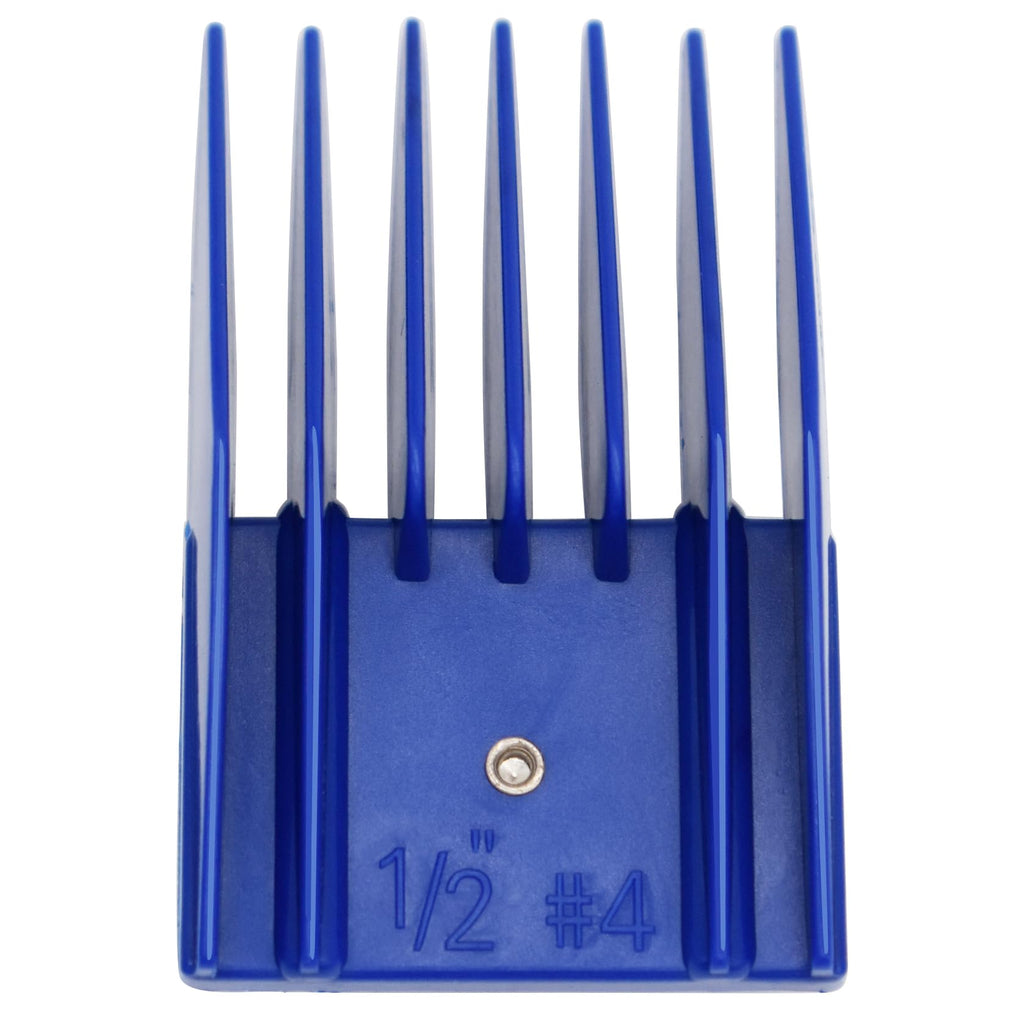 AIRERA Professional A5 Style Animal Hair Clipper Attachment Guard Guide Cutting Combs 76926-900, Compatible with Oster Classic 76 A5 Andis AG BG Wahl KM Pet Groomers (Navy, #4-1/2")
