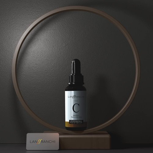 Regine Switzerland Vitamin C Face Serum - Brightening & Anti-Aging with Hyaluronic Acid | Hydrating, Fragrance-Free for All Skin Types (1 oz)