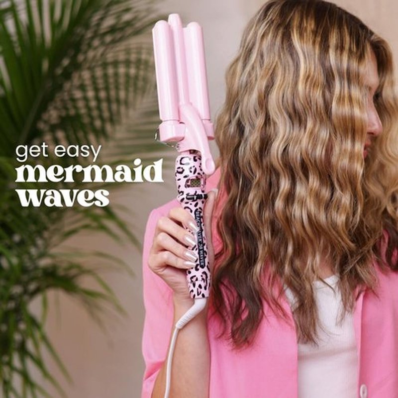 Beachwaver 3B Waver - Professional Beachy Waves Hair Styling Tool | Compact & Easy to Use