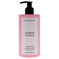 Beauty SpaceNK Jasmine & Rose Hand Lotion – Nourishes & Protects – Softens & Smooths Dry Skin – Fast-Absorbing, Non-Greasy – Vegan & Cruelty-Free – 11.8 oz