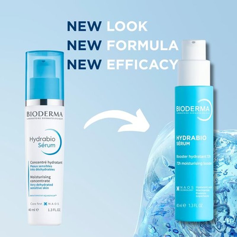 Bioderma Hydrabio Hydration Serum - Boosts Hydration for Dehydrated Sensitive Skin | 1.01 oz