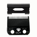 StyleCraft Replacement Diamond Cut Fixed Fade Hair Clipper Blade with Shallow Tooth 2.0 Moving Cutter Set