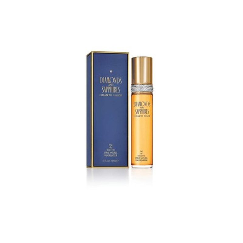 Elizabeth Taylor Diamonds and Sapphires Eau de Toilette Spray - 1.7 oz | Elegant Women's Fragrance