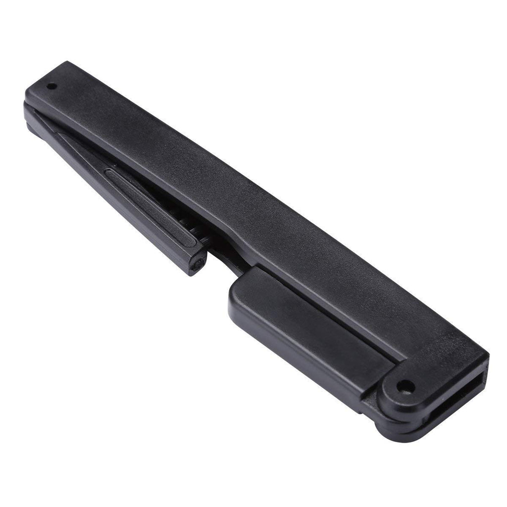 Dual-Sided Folding Mascara and Brow Grooming Tool - Lash Separator, Applicator, and Compact Eyebrow Brush
